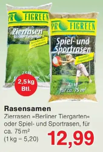 Wiglo Wunderland Rasensamen Angebot