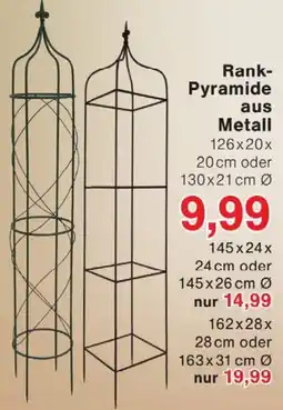 Wiglo Wunderland Rank Pyramide aus Metall Angebot