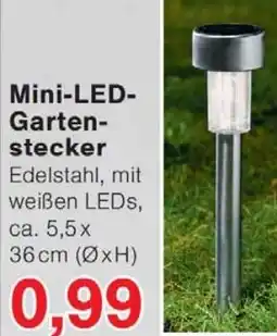 Wiglo Wunderland Mini-LED- Gartenstecker Angebot