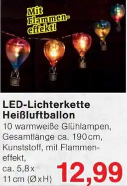 Wiglo Wunderland LED-Lichterkette Heißluftballon Angebot