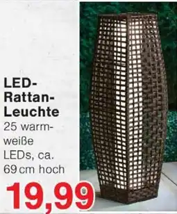 Wiglo Wunderland LED Rattan Leuchte Angebot