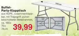Wiglo Wunderland Buffet Party-Klapptisch Angebot