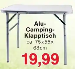 Wiglo Wunderland Alu-Camping Klapptisch Angebot