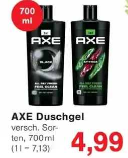 Wiglo Wunderland AXE Duschgel Angebot