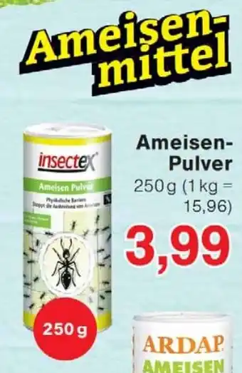 Ameisen Pulver