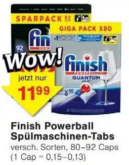 Wiglo Wunderland Finish Powerball Spülmaschinen-Tabs Angebot