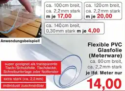 Wiglo Wunderland Flexible PVC Glasfolie (Meterware) Angebot