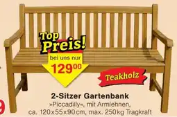 Wiglo Wunderland 2-Sitzer Gartenbank Angebot