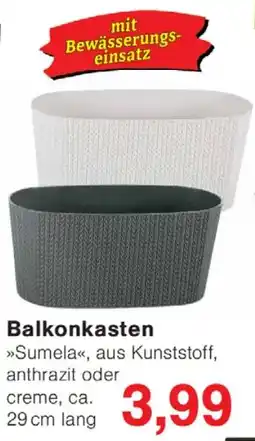 Wiglo Wunderland Balkonkasten Angebot