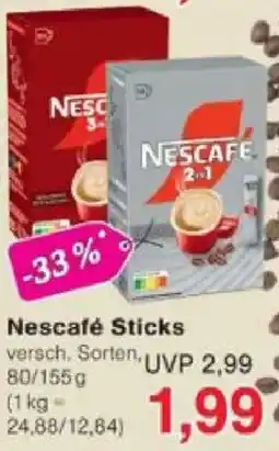 Jawoll Nescafé Sticks Angebot