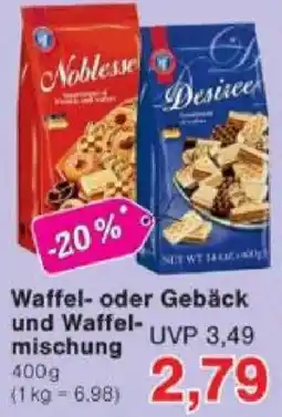 Jawoll Waffel oder Gebäck und Waffelmischung Angebot