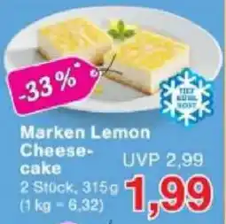 Jawoll Marken Lemon Cheesecake Angebot