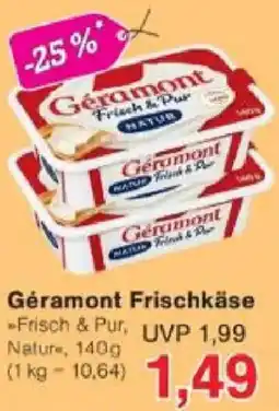 Jawoll Géramont Frischkäse Angebot