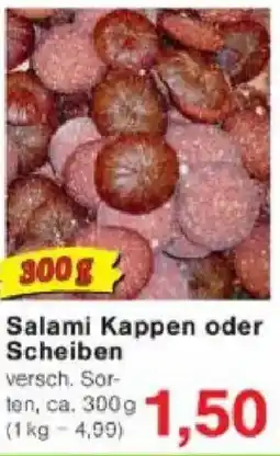 Jawoll Salami Kappen oder Scheiben Angebot