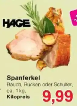 Jawoll HAGE Spanferkel Angebot