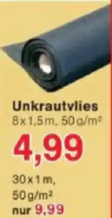 Jawoll Unkrautvlies Angebot