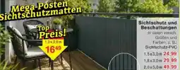 Jawoll Sichtschutz und Beschattungen Angebot