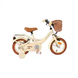 Netto Marken-Discount VOLARE Kinderfahrrad Ashley 12 Zoll ohne Rücktrittbremse, creme Angebot
