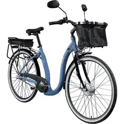 Netto Marken-Discount Agon Assist E-Bike City dusty blue Angebot
