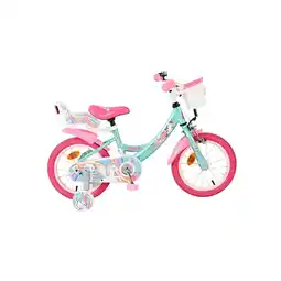 Netto Marken-Discount VOLARE Kinderfahrrad Unicorn 14 Zoll, grün Angebot