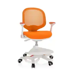 Netto Marken-Discount hjh OFFICE Kinderstuhl KID ERGO Stoff / Netzstoff mit Armlehnen Angebot