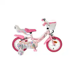 Netto Marken-Discount VOLARE Kinderfahrrad Unicorn 12 Zoll ohne Rücktrittbremse, rosa Angebot