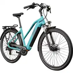 Netto Marken-Discount Zündapp Z810 E Bike Trekkingrad 28 Zoll türkisblau 50 cm Angebot