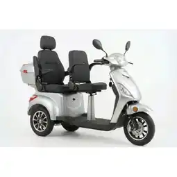 Netto Marken-Discount ECONELO E-Seniorenmobil Billy 2.0, Lithium-Akku, 3-Rad, 60V, 1000 Watt, groß Sitz, Silber Angebot