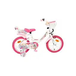 Netto Marken-Discount VOLARE Kinderfahrrad Unicorn 14 Zoll, weiß Angebot