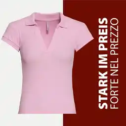 NKD Damen-Poloshirt mit Ripp-Struktur Angebot