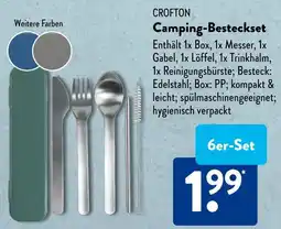Aldi Süd CROFTON Camping-Besteckset Angebot