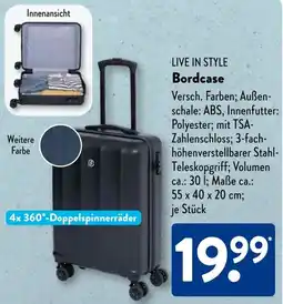 Aldi Süd LIVE IN STYLE Bordcase Angebot