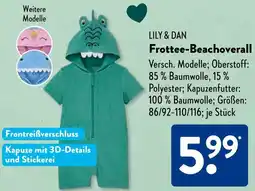 Aldi Süd LILY & DAN Frottee-Beachoverall Angebot