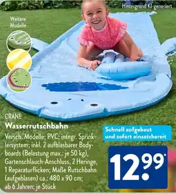 Aldi Süd CRANE Wasserrutschbahn Angebot