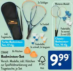 Aldi Süd CRANE Badminton-Set Angebot