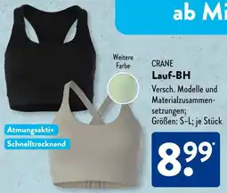 Aldi Süd CRANE Lauf-BH Angebot