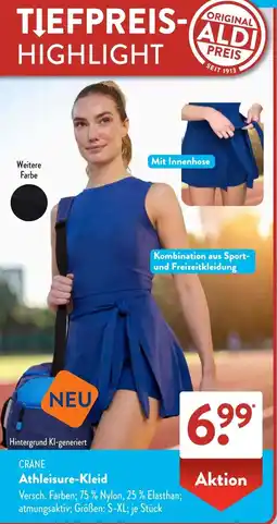 Aldi Süd CRANE Athleisure-Kleid Angebot