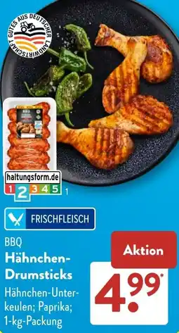 Aldi Süd BBQ Hähnchen Drumsticks Angebot