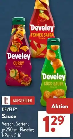 Aldi Süd DEVELEY Sauce Angebot