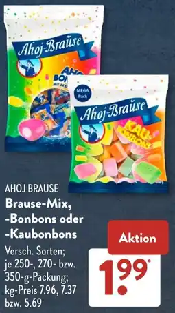 Aldi Süd AHOJ BRAUSE Brause-Mix, Bonbons oder Kaubonbons Angebot