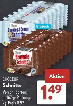 Aldi Süd CHOCEUR Schnitte Angebot