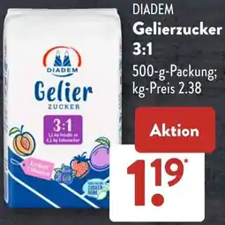 Aldi Süd DIADEM Gelierzucker 3:1 Angebot