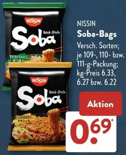 Aldi Süd NISSIN Soba-Bags Angebot