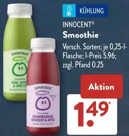 Aldi Süd INNOCENT Smoothie Angebot