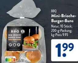 Aldi Süd BBQ Mini-Brioche Burger-Buns Angebot
