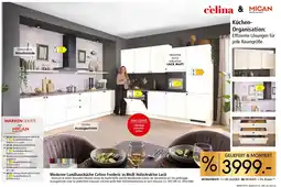 Zurbrüggen Moderne Landhausküche Celina Frederic in Weiß Holzstruktur Lack Angebot
