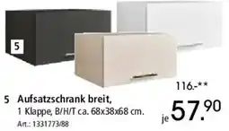 Zurbrüggen Aufsatzschrank breit Angebot