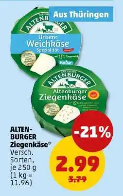 PENNY ALTENBURGER Ziegenkäse Angebot