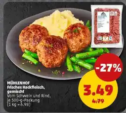 PENNY MÜHLENHOF Frisches Hackfleisch, gemischt Angebot