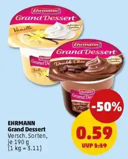 PENNY Ehrmann Grand Dessert Angebot
